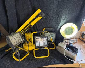 Halogen Work Lights and More