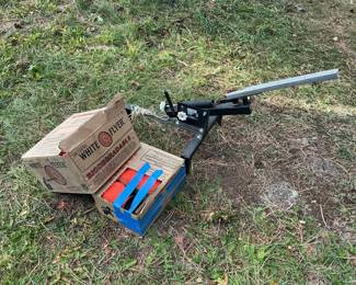 Trap Thrower and Clay Targets