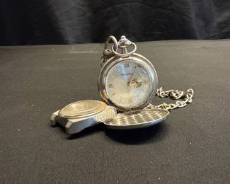 Diver. Wristwatch Head and Pocketwatch with Chain