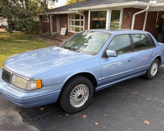 1994 Lincoln Continental, 46,000 miles. See Description for fuller details. $4,000. Available for pre-purchase.
