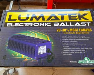 Lumatek electronic ballast for grow lamps