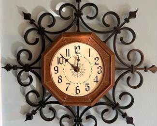 Vintage Rococo clock