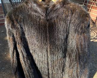 Mink/fur jacket, one of two