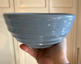 Country blue mixing bowl
