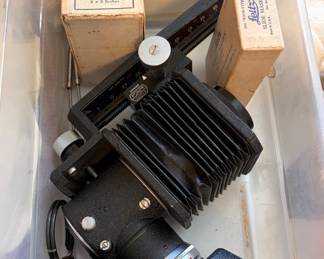 Leitz antique microscope
