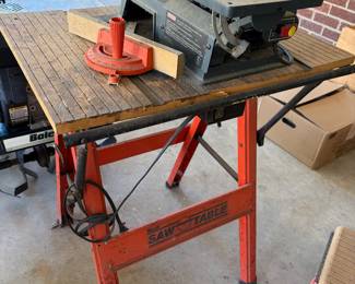 saw and table
