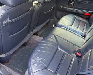 Leather interior