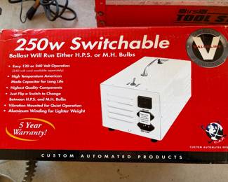 250w Switchable ballast for grow lights