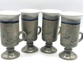 Otagiri Japan Pedestal Irish Coffee Mugs