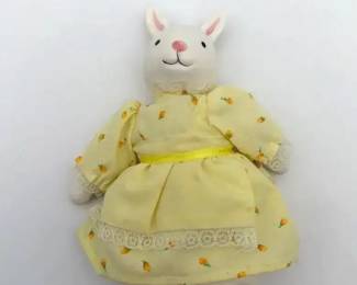 5 Inch Russ Porcelain Bunny Figurine