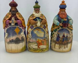 Jim Shore Let Every Heart Prepare Him Room Wisemen Figurine