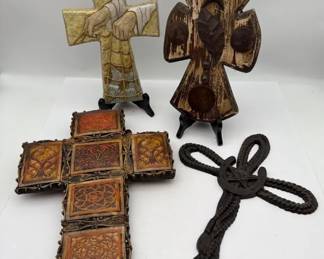 Four Decorative Crosses