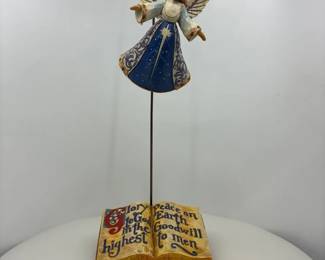 Jim Shore Peace on Earth Angel for Nativity Figurine
