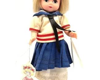 8 Inch Madame Alexander Doll Ann Estelle with Stand
