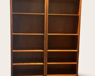 2 Matching 6 Ft Bookshelves