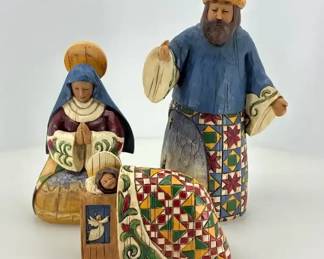 Jim Shore Joy to the World the Lord Is Come Figurine
