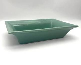 Abingdon Pottery Green Dish