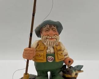 David Frykman the Fisherman Figurine