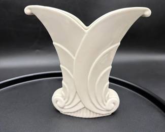 Abingdon Pottery White Vase