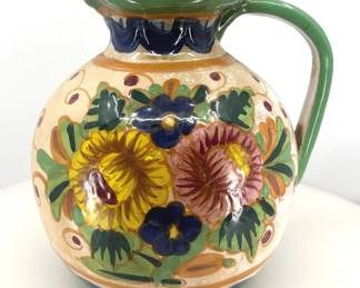 HandPainted Ceramic Vase Bella Casa by Ganz Collection