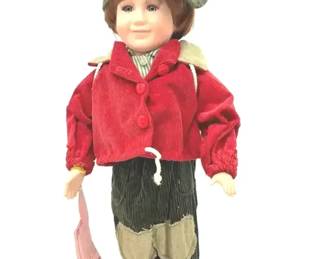 Travis Porcelain Doll by ShowStoppers 18 Inch
