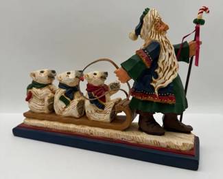 David Frykman Santa Figurine 1998 Go Faster