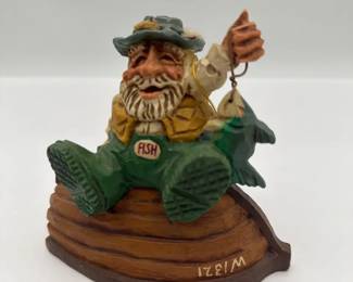 David Frykman The Fisherman Figurine