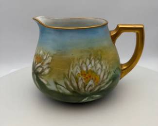 Hand Painted Porcelain Pitcher