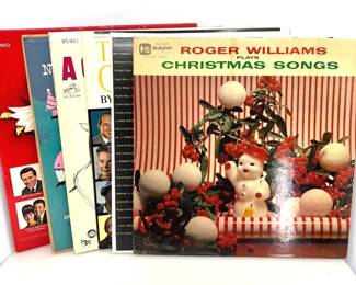 Christmas Vinyl Record Assortment