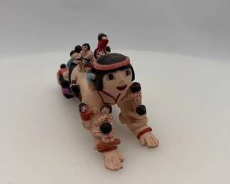Pueblo Pottery the Crawling Storyteller