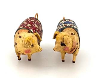 2003 Jim Shore Heartwood Creek Country Heritage Pig Figurine