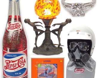 Advertising, Decorative Arts, Jewelry & Toys Online Auction - Ends 11/14