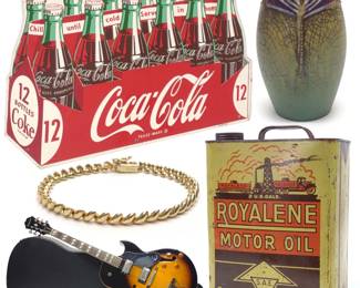 Advertising, Decorative Arts, Jewelry & Toys Online Auction - Ends 11/14