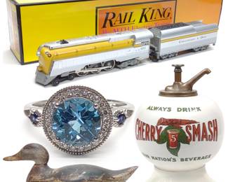 Advertising, Decorative Arts, Jewelry & Toys Online Auction - Ends 11/14