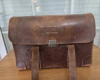 Denick  Ford Leather Salesmans Sample Case  Cedar Rapids, Iowa