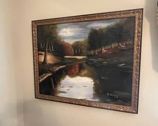 Oil on canvas 