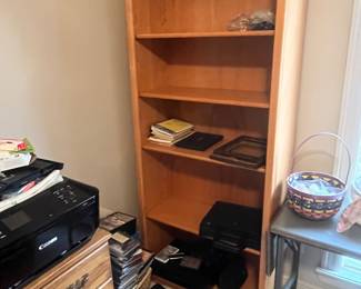 Wood bookshelf