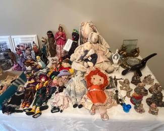 Dolls, figurines