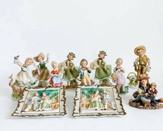 Vintage Japanese Porcelain Figurines