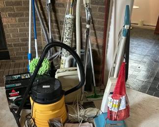 Cleaning Equipment Lot Bissell, WetDry Vacuum, and More