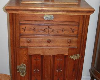 Gurney Ice Box Antique Art