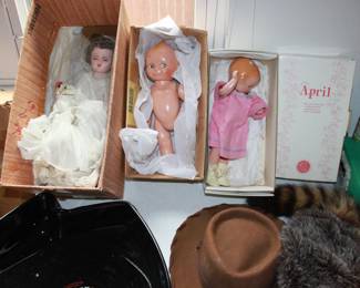 Kewpie dolls antique doll hats