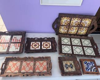 Decorative Tile Trays