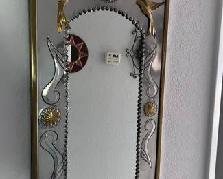 Decorative Bird Mirror