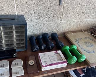 Hand Weights And Small Household Items
