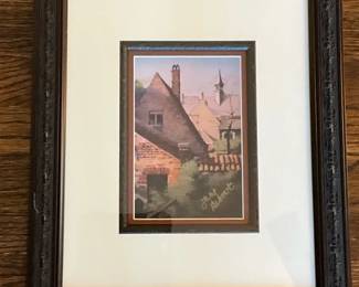 European Village Print