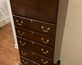 LinkTaylor Mahogany Tall Chest
