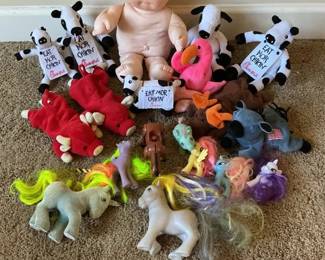 Beanie Babies and My Little Pony