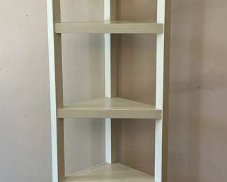 Ballard Designs 4Shelf Corner Bookcase