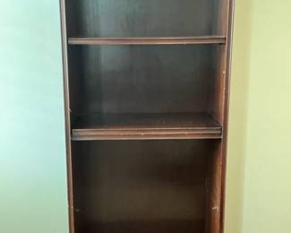 Dark Wood Bookcase